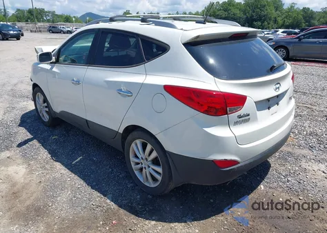 2013 Hyundai Tucson Limited z USA, uszkodzony, nr VIN KM8JU3AC8DU588906